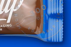 Transparent Chocolate Bar Mockup 50g Product Image 8