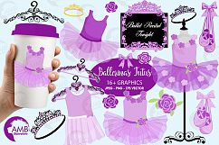 Ballerina Tutus clipart, graphics and illustrations AMB-1318 Product Image 1
