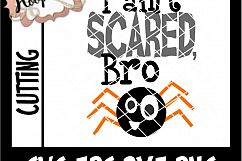 I Ain't Scared Bro - Halloween SVG Cutting File Product Image 2