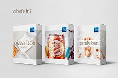 Food &amp; Drinks Packaging mockup set Product Image 2