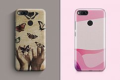 Xiaomi Mi A1 3d Case Mockup Back View Product Image 2