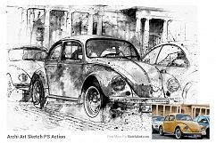 Ink Art Photoshop Action Product Image 7