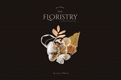 THE FLORISTRY floral collection - watercolor, line art, real Product Image 19