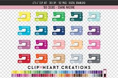 Sewing Machine Clip Art - 100 Clip Art Graphics Product Image 1