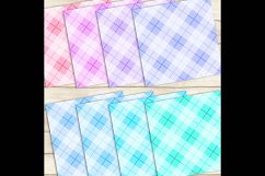 16 Seamless Gingham Pattern Digital Papers 12 x 12 inch Product Image 2