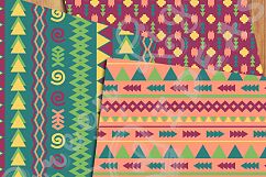 Fun Tribal Digital Papers Product Image 2