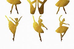 Ballerina Silhouettes Clipart Product Image 2