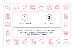 Line Icons – Valentines  Product Image 8