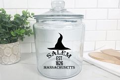Salem Massachusetts SVG Cut File - Halloween SVG DXF EPS PNG Product Image 3