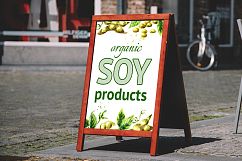 Soybeans &amp; soy products. Watercolor Product Image 7