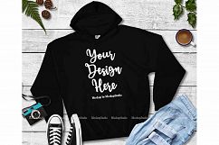 Winter Fall Hoodie Mockup Bundle 5 Colors Gildan 18500 Set Product Image 2