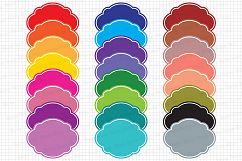 Labels Graphics and Illustrations / Tags and Labels Clip Art / Frames Graphics Product Image 1