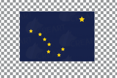 USA Capital and States flags Clip Art collection for Print Product Image 4