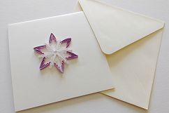 Quilling pattern &amp; step-by-step diagram guided tutorial  (QD12) Product Image 3