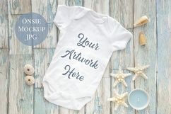 Babygrow Onsie All in one Mockup Product Image 1
