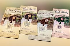 Retro Trunk Party Flyer Template Product Image 4