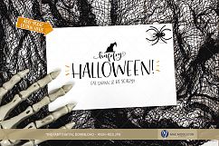 Halloween Card / Invitation / Paper Mockup Product Image 1