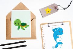 Ocean Fun  graphics and illustrations Product Image 4