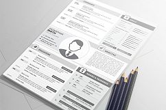 MS Word Resume Template Cover Letter Product Image 1