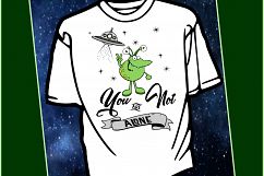UFO design files, Alien svg files, Rainbow Alien, area 51 Product Image 2