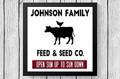Family Seed Co SVG Design Product Image 1