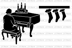 Christmas/Holiday SVG Cutting File Product Image 2