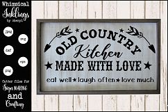 Old Country Kitchen SVG Product Image 1