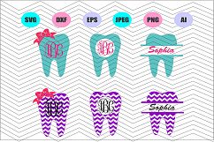 Tooth Svg Vector File Silhouette Cricut Design Vinyl Decal Product Image 1