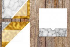 Marble and Gold Foil Instagram Template Pack Product Image 4