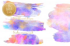 Watercolor Paint Party Smears Clipart  Product Image 5