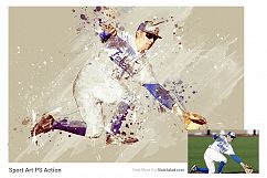 Sports Modern Art Photoshop Action Product Image 5