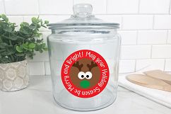 Merry and Bright - Christmas SVG Cut File - DXF PNG EPS JPG Product Image 9