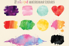 22 Watercolour Logo Textures Product Image 3