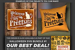 Halloween Cat Svg files - Welcome My Pretties Svg - 4030 Product Image 2