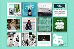 Mint | Instagram + stories templates Product Image 3