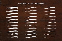 60+ Grunge Illustrator Brushes Product Image 2