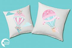       Hot Air Balloons, graphic, illustration, clipart AMB-1388  Product Image 3