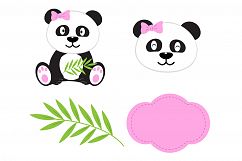Panda Digital Paper, panda Boy Background, Animals Pattern, Zoo Background, Zoo Animals Pattern, Jungle Background, Panda Clipart. Product Image 4