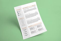 Minimalist MS Word Resume Template Product Image 4
