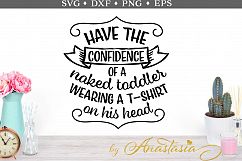 Have the confidence SVG cut file Product Image 1