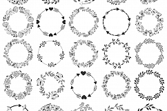Wreaths, hearts, arrows - EPS &amp; PNG Product Image 8