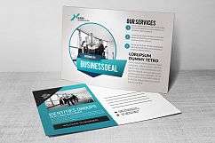 HR Management Business Postcard Product Image 2