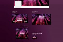 Halloween Movie Night Design Templates Bundle Product Image 9