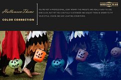 Halloween Theme Collection Color Grading Lightroom presets Product Image 5