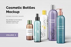 Cosmetic Bottles Mockup Vol.3 Product Image 1