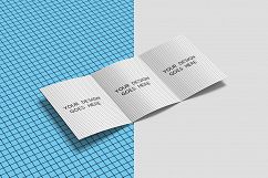 A4 Trifold Brochure Mockup Product Image 5