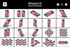 iPhone XS 20 Mockups Scenes 5K - PSD Product Image 2