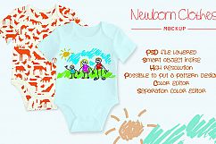 Newborn clothes Mockup Product Image 3