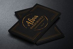 Jewelry Store Business Card Photoshop Template Product Image 1