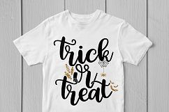Trick Or Treat - Halloween SVG EPS DXF PNG Cutting Files Product Image 3